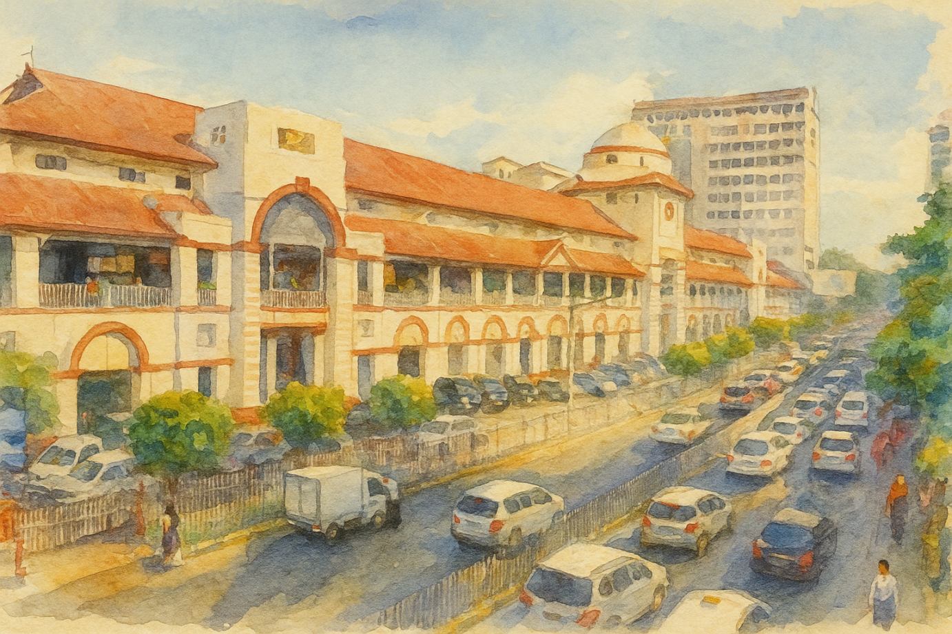 yangon , bogyoke market