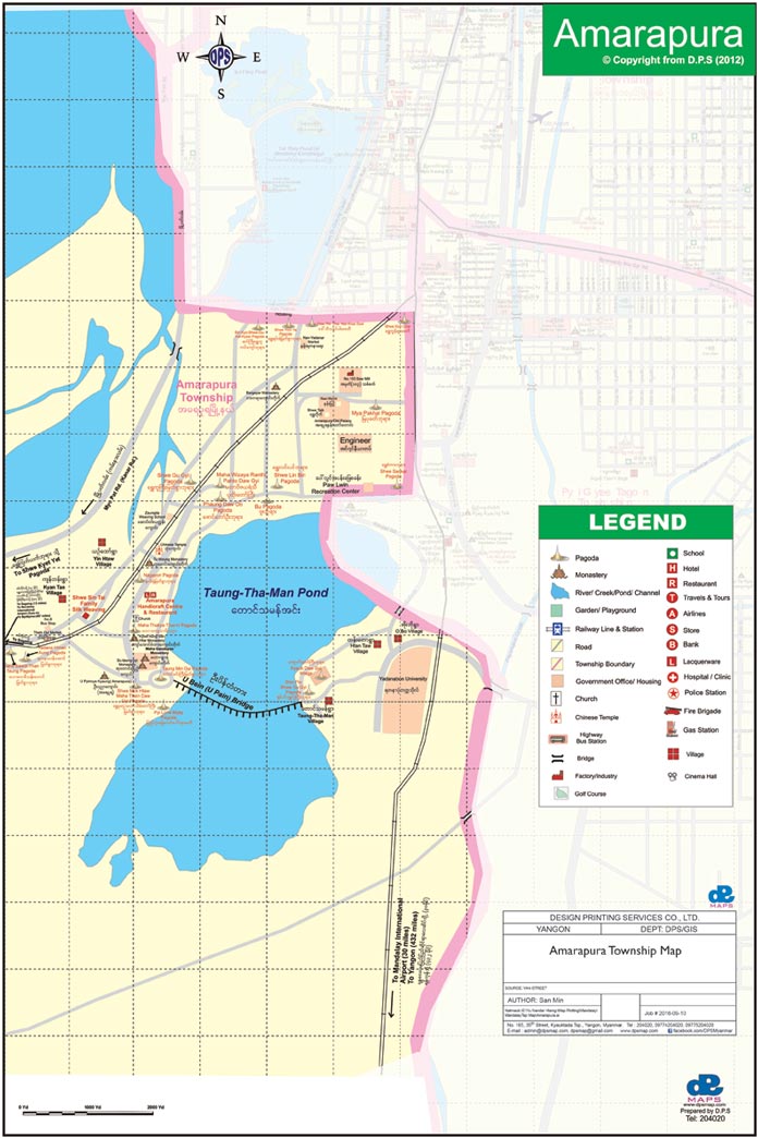 Amarapura Map