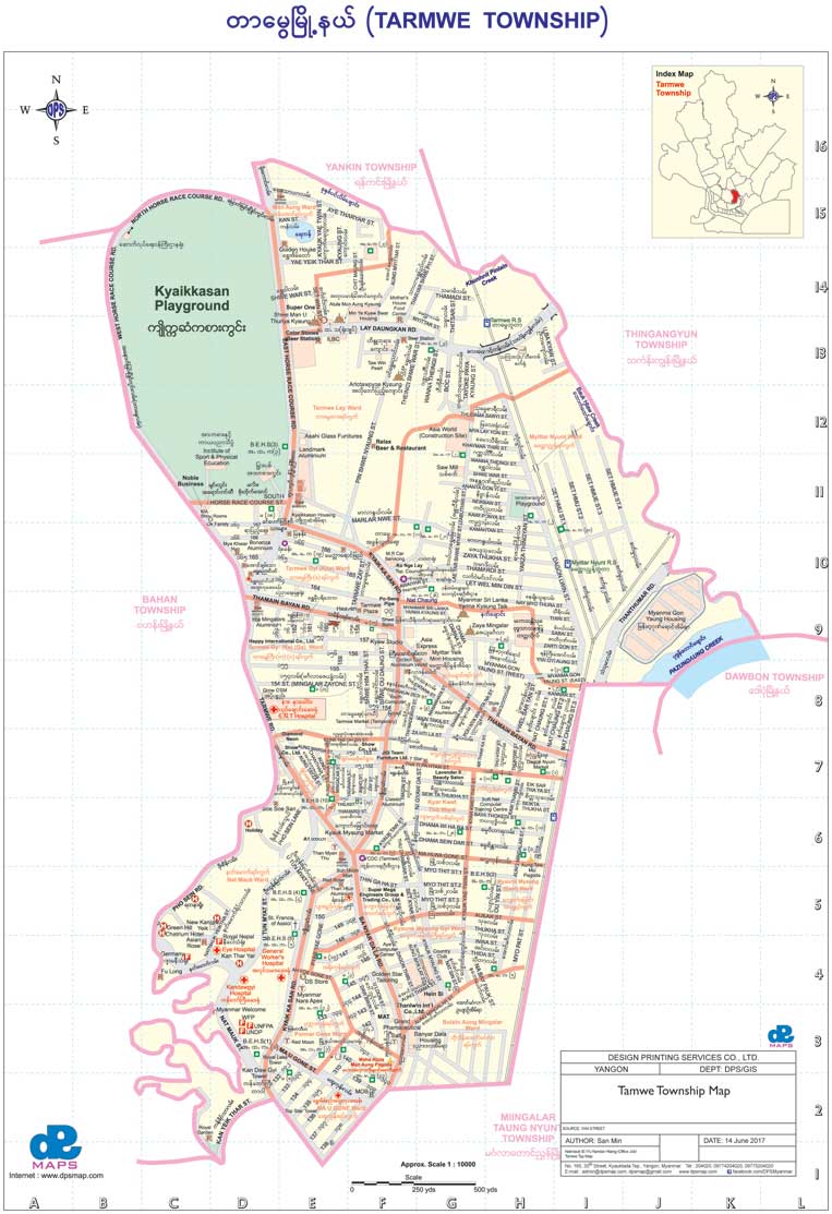 Tarmwe Township Map