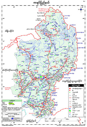 Kachin Map