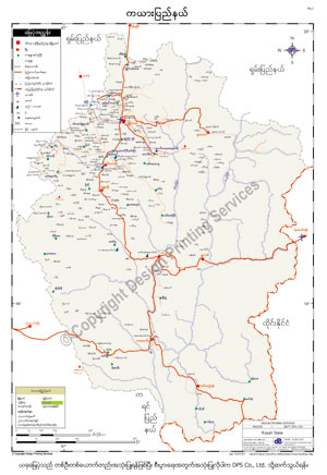 Kayah Map