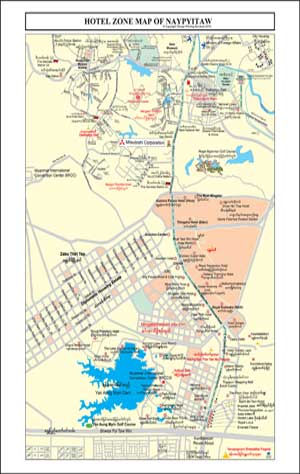 Nay Pyi Taw Map