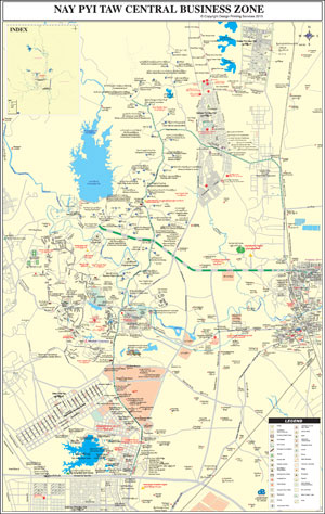 Nay Pyi Taw Map