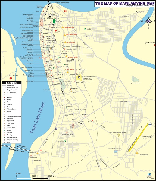 Mawlamying Map